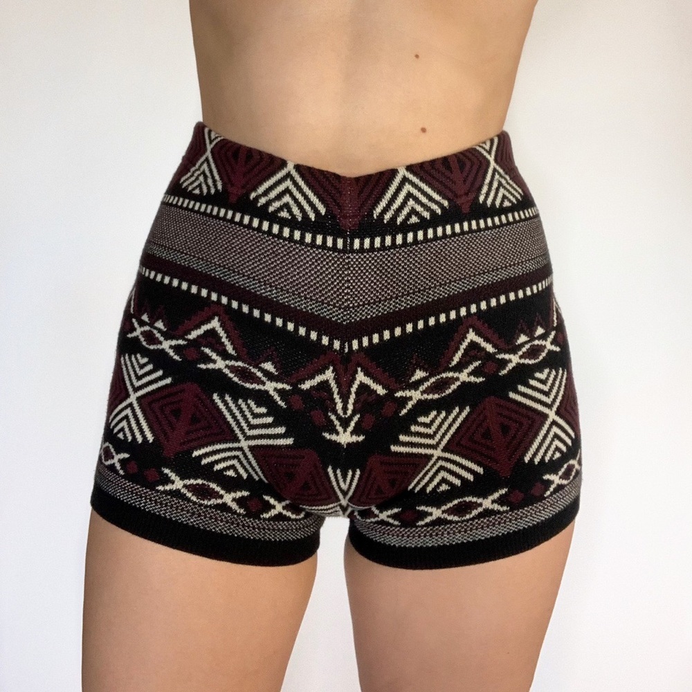 Urban Outfitters Tribal Knit Sweater Short Medium